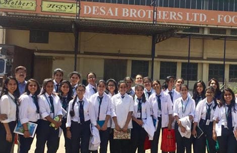 Student's visit to Mothers Recipe Plant: 02 March 2019
