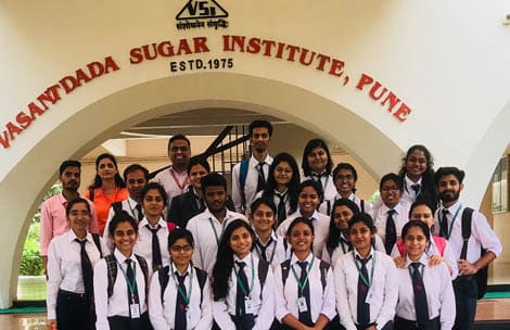 Student's visit to Vasantdada Sugar Institute, Pune: 07 August 2018