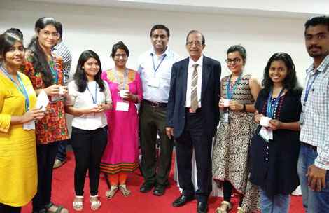 M.Sc. Biotechnology students at Food Industry CSIR CFTRI Conclave