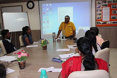 Dr. Sanjay Pohekar, Head-Research Programmes SCRI, delivering lecture during 1st Ph.D. Coursework of FoHS- October 14-18, 2019