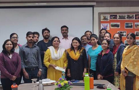Ph.D. Course Work with Dr. Seema Sahay, Scientist, NARI, Pune during her lecture on Qualitative Analysis: 7th to 12th January 2019